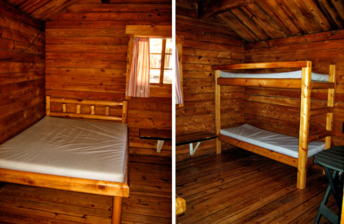 Rustic Sleeping Cabin at Mammoth Mountain RV Park & Campground - Mammoth Lakes, California